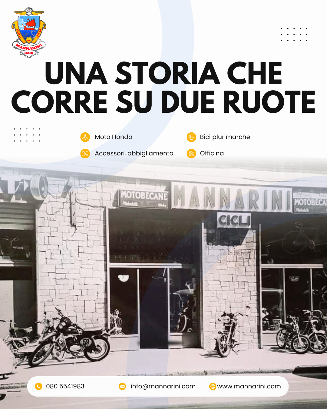 Una storia che corre su due ruote